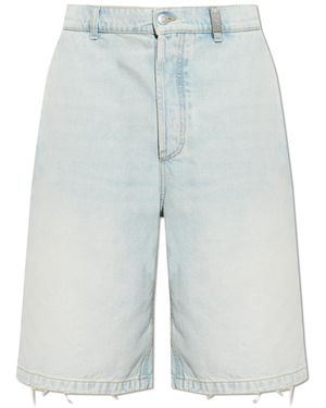 McQueen Denim Shorts - Blue