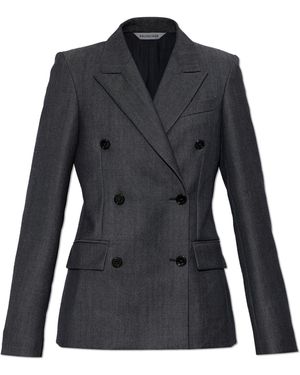 Balenciaga Wool Blazer - Black