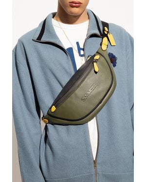 COACH 'league' Belt Bag - Green