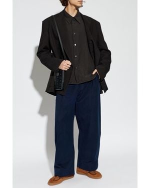 Studio Nicholson 'Nostra' Shirt - Black