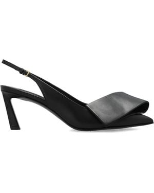 Givenchy 'Twisted Ribbon' Heeled Shoes - Black