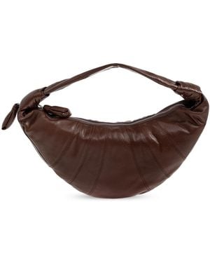 Lemaire Fortune Croissant Bag - Brown