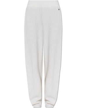 Bogner Wool Trousers 'Luana' - White