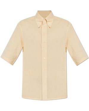 Lemaire Short-Sleeve Shirt - Natural