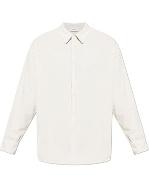 American Vintage Corduroy Shirt - White