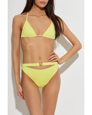Balmain Two-Piece Swimsuit - Yellow