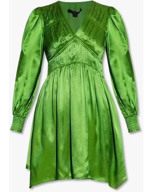 AllSaints ‘Esta’ Satin Dress - Green