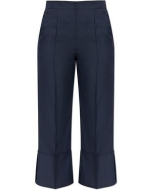 Theory Creased Trousers - Blue