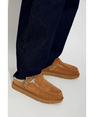UGG Suede Shoes 'Goldenstar Evelina Clog' - Blue