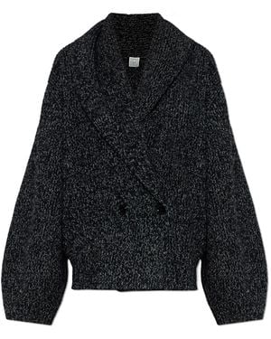 TOTEME Wool Cardigan - Black