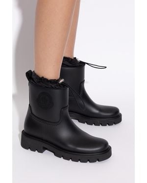 Moncler Kickstream' Wellington Boots - Black