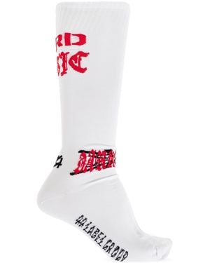 44 Label Group Socks With Logo - White