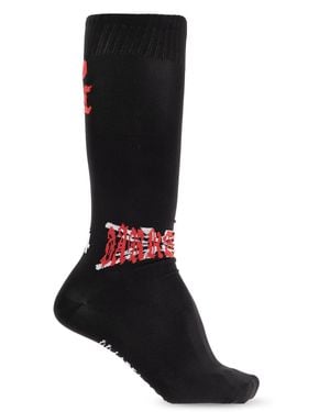 44 Label Group Socks With Logo - Black