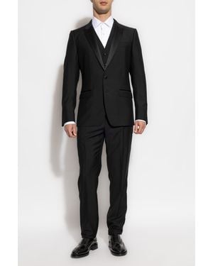 Tom Ford Shirt With Cufflinks Cuffs - Black