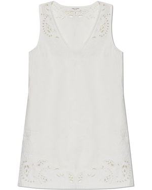 Rag & Bone Sleeveless Dress - White