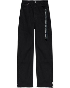 44 Label Group Straight-Leg Jeans - Black