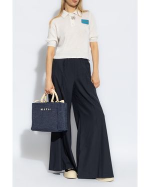 Marni Wool Pants - Blue