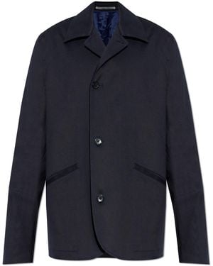 Paul Smith Blazer With Open Lapels - Blue