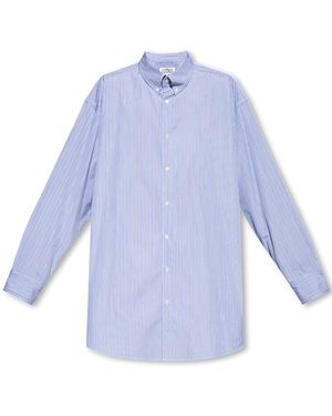 Maison Margiela Oversize Shirt - Blue