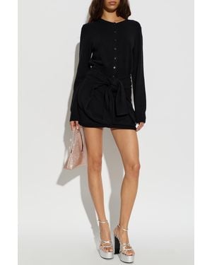 Alexander Wang Long Sleeve Dress - Black
