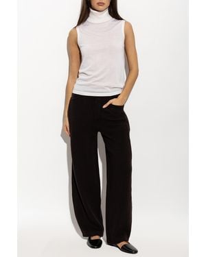 Lisa Yang 'Marelyn' Cashmere Top - Black
