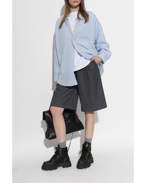 R13 'Oversize' Shirt - Blue