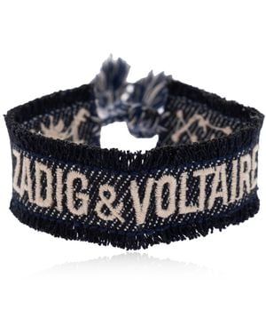 Zadig & Voltaire Embroidered Bracelet - Black