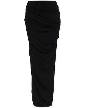 Entire studios Draped Dress - Black