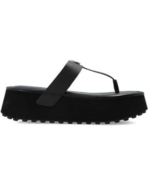 MICHAEL Michael Kors Platform Slides 'Koya' - Black