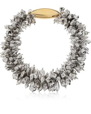 Dries Van Noten Brass Choker - Metallic