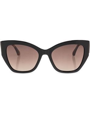 Etro Cat-Eye Sunglasses With Gradient Lenses And Case - Brown