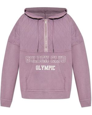 Golden Goose Hoodie - Purple