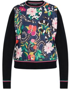 Kate Spade Jumper With Combined Materials - Blue
