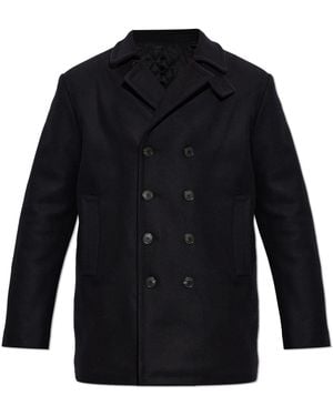 Isabel Marant Wool Coat 'Wym' - Blue