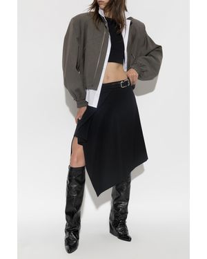 The Attico Short Top - Black