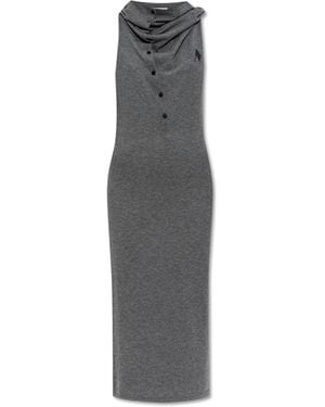 The Attico Wool Dress - Grey
