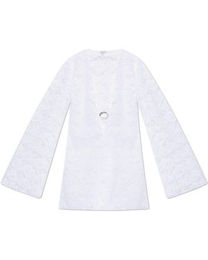 Oséree Lace Dress - White