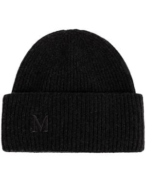 Max Mara Cashmere Hat 'Retina' - Black