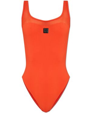 Tory Burch One-Piece Swimsuit - Red
