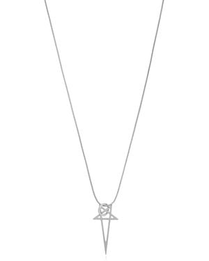Rick Owens Necklace With Logo - Blue