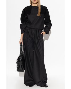 Max Mara Wool Top 'Afa' - Black