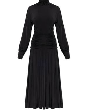 Ganni Draped Dress - Black