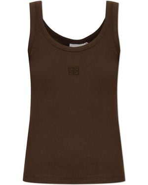 Gestuz Cotton Top 'Gzdrew' - Brown