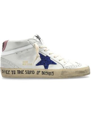 Golden Goose Sports Shoes Above The Ankle "Mid Star Classic" - White