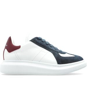 McQueen Sports Shoes With Logo - Blue