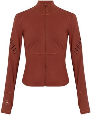 adidas By Stella McCartney Training Sweatshirt With Logo - Red