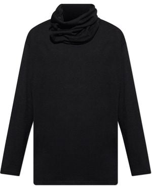 Yohji Yamamoto Wool Turtleneck - Black