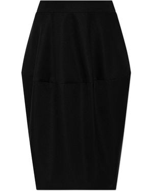 Jacquemus 'Ovalo' Skirt - Black