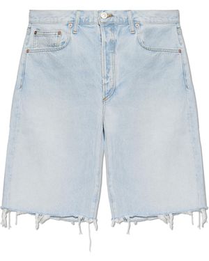 Agolde 'Anson' Denim Shorts - Blue