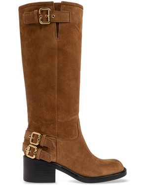 Chloé “Heeled Boots 'Dakota' - Brown